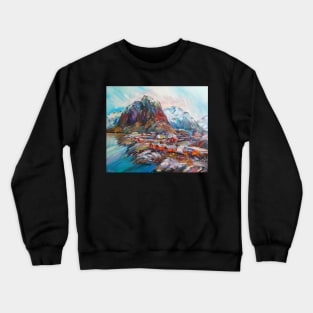 Lofoten Norwegian Islands Crewneck Sweatshirt